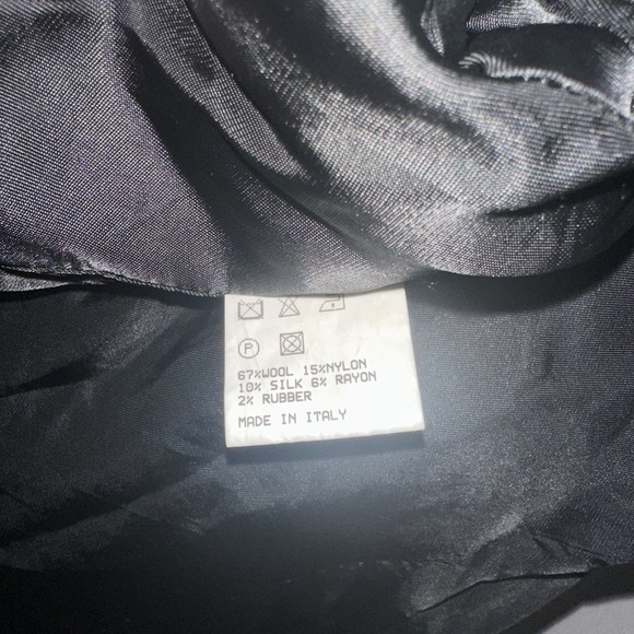 Barney's New‎ York Women's Grey Wool Blazer Bottom Up Size 40 Made In Italy - Picture 9 of 13